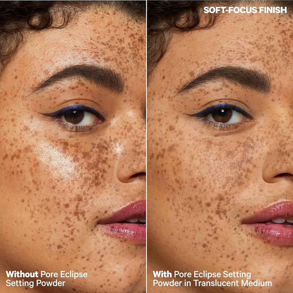 Milk Makeup Pore Eclipse Matte Translucent Setting Powder – Controls Shine, Blurs Pores + Sets Makeup up to 16 Hours – Weightless, Talc-Free Formula with a Matte Finish