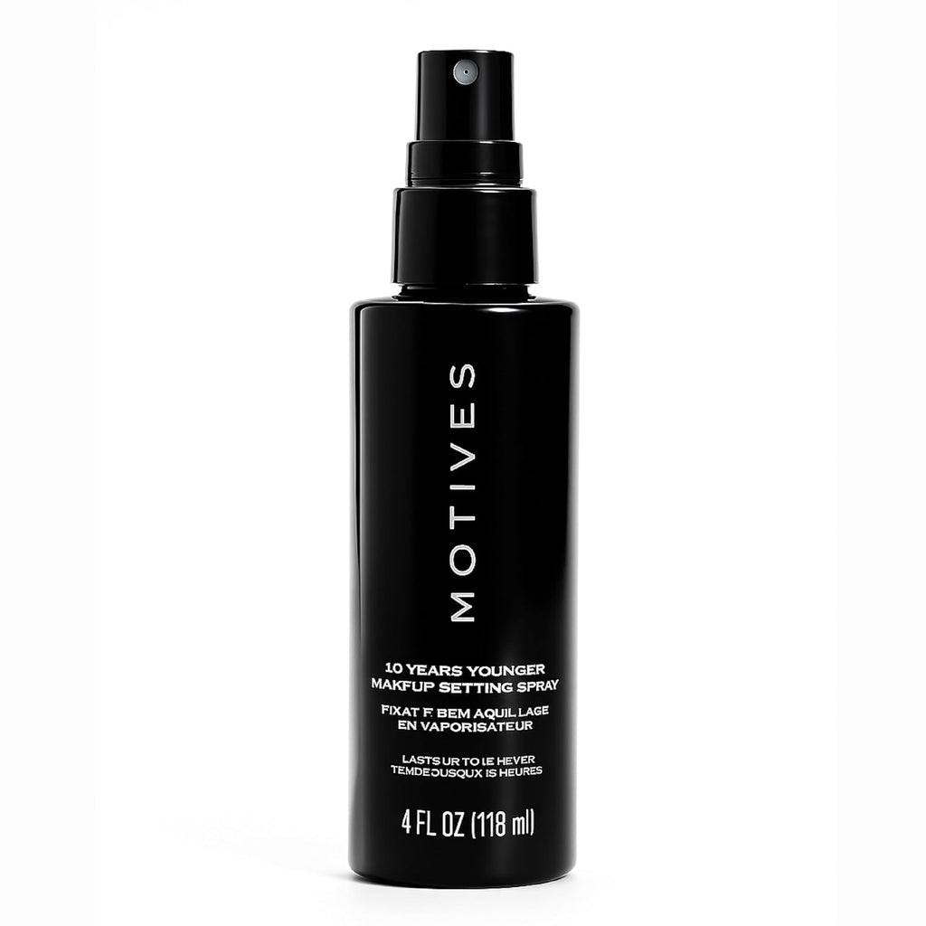 10 Years Younger Makeup Setting Spray - Long-Lasting Hold, Minimizes Slippage, Flawless Finish, Minimizes Pores, Lines, Wrinkles & Scars, Makeup Setting Spray, Oil-Free, 4 Fl. Oz