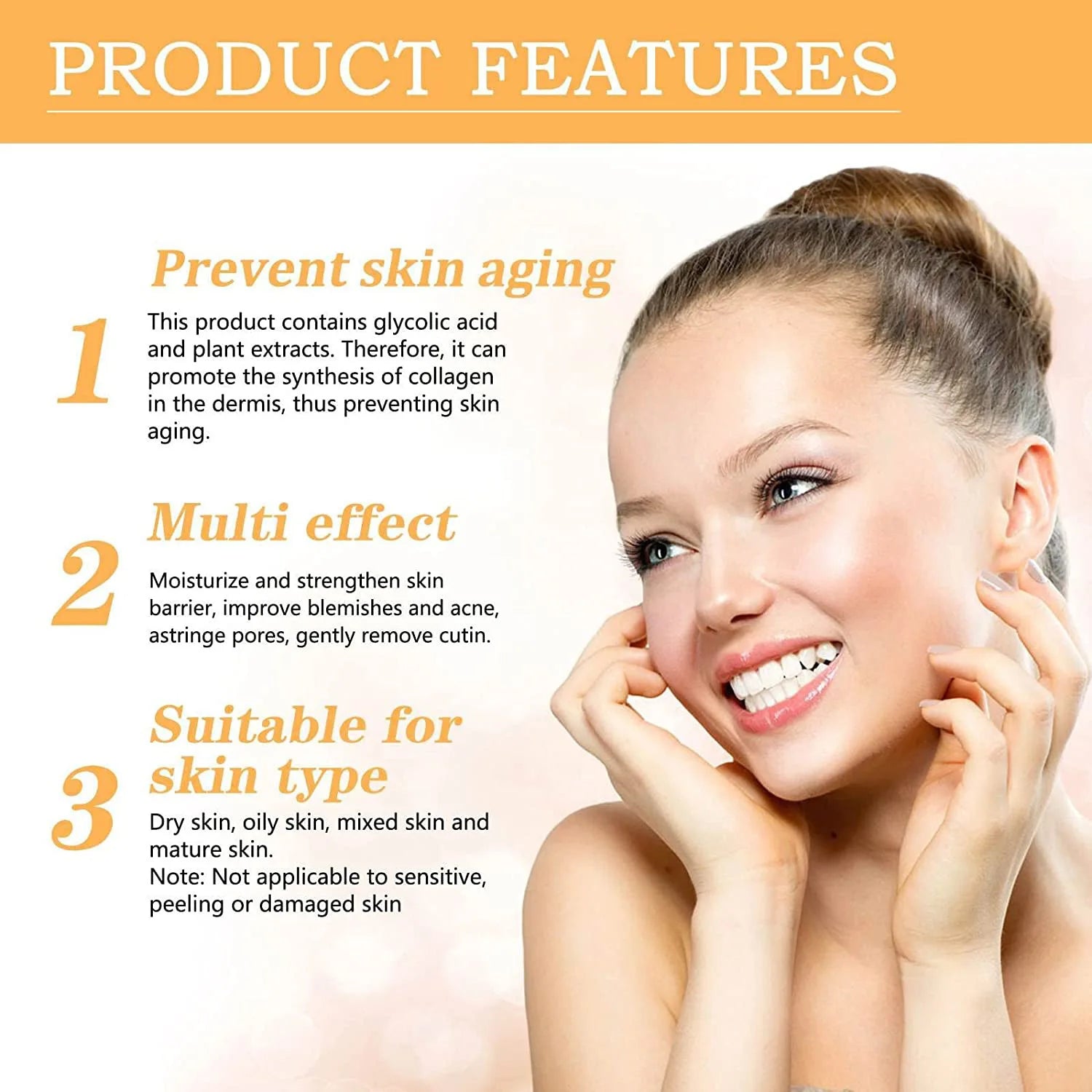Glycolic Acid 7% Toning Solution – Exfoliating Toner for Smoother, Brighter & Clearer-Looking Skin | 100ml