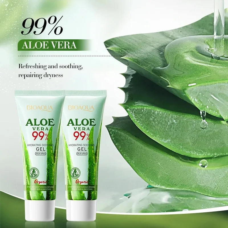 Aloe Vera Moisturizing Gel – Hydrating Face & Body Gel for Soothing & Refreshing Skin