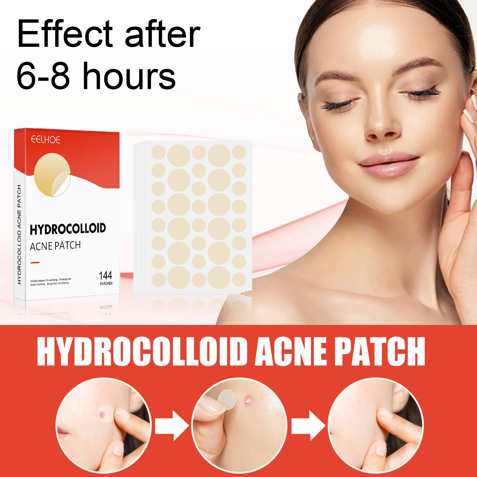 Hydrocolloid Acne Patches