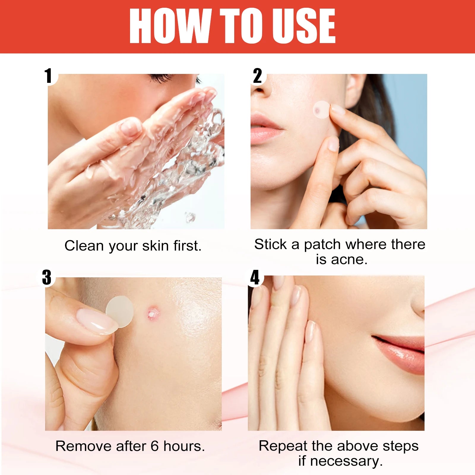 Hydrocolloid Acne Patches