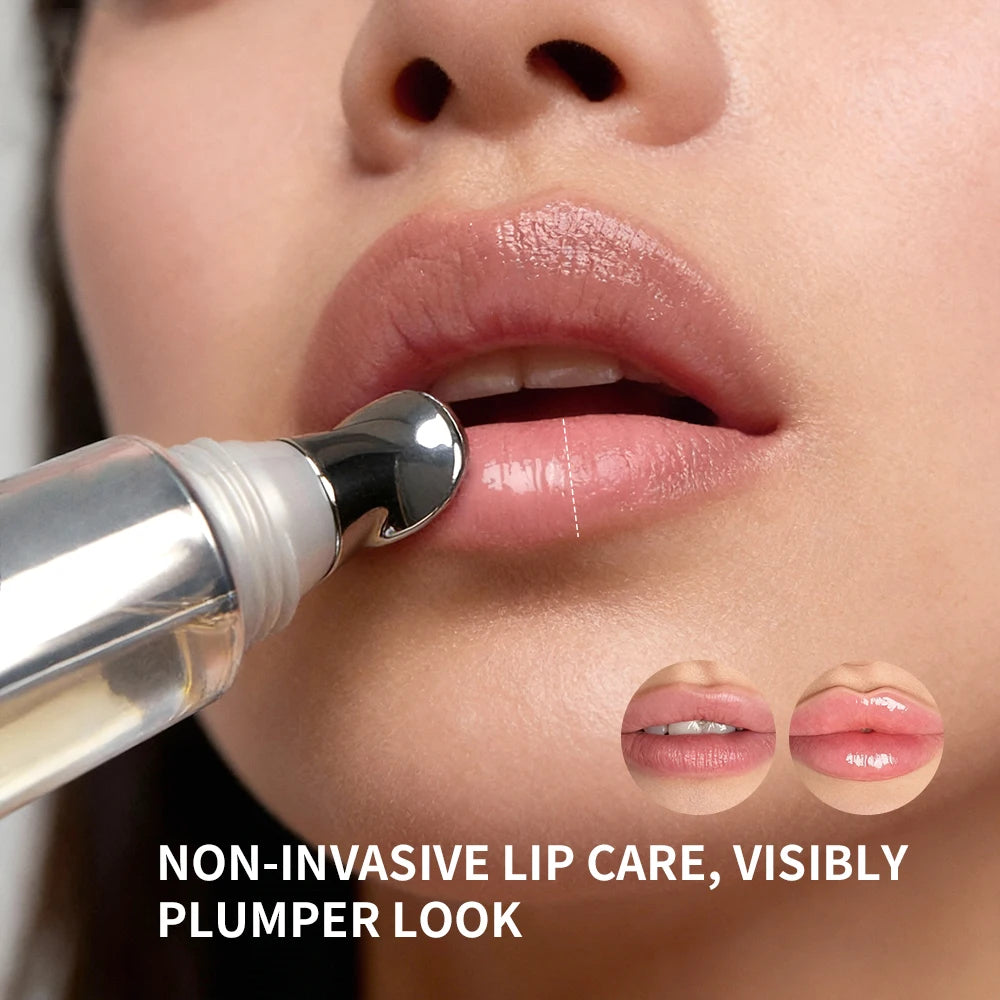 Lakerain Lip Volumizer – Hyaluronic Acid & Pro-Collagen Peptide Lip Plumper (10ml)