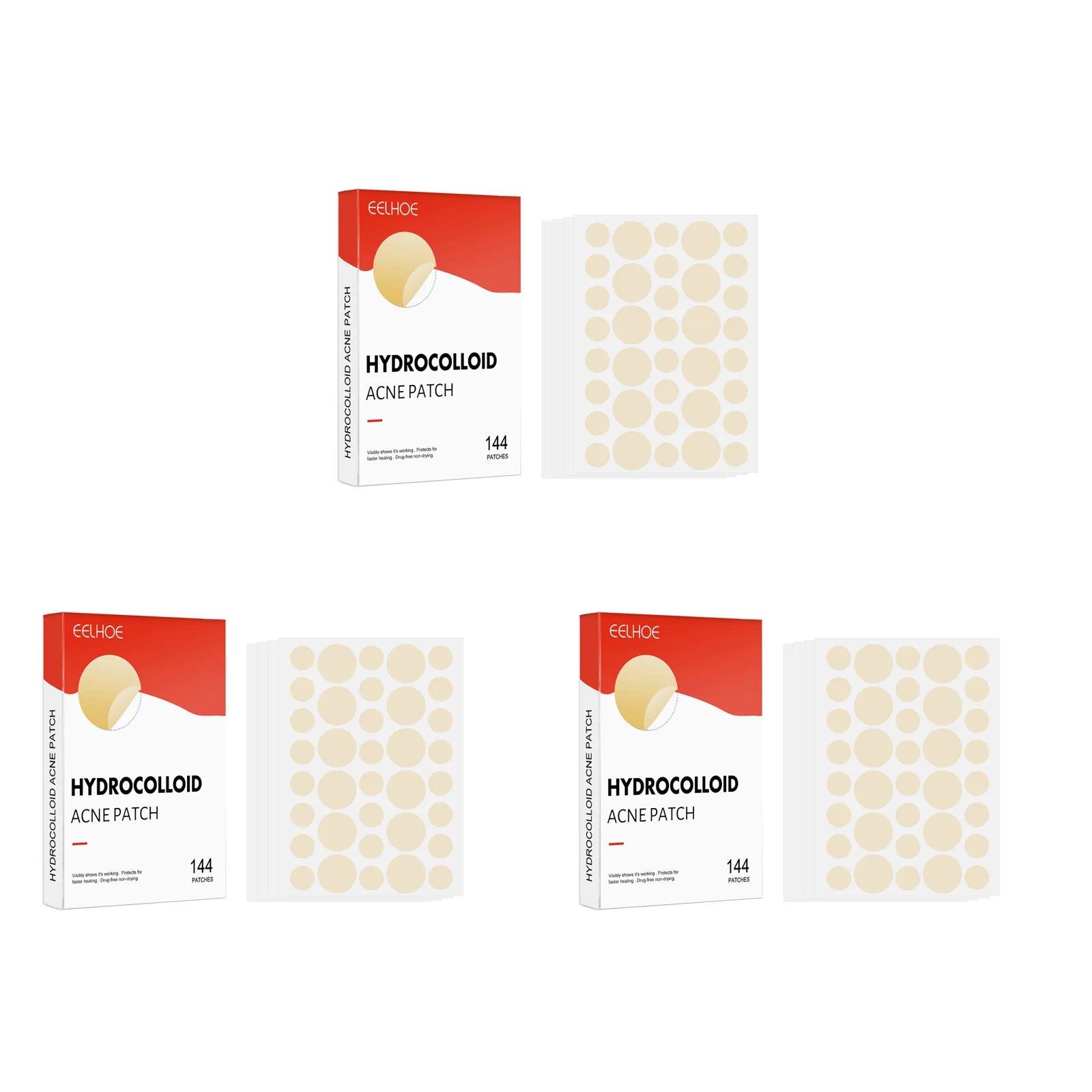 Hydrocolloid Acne Patches