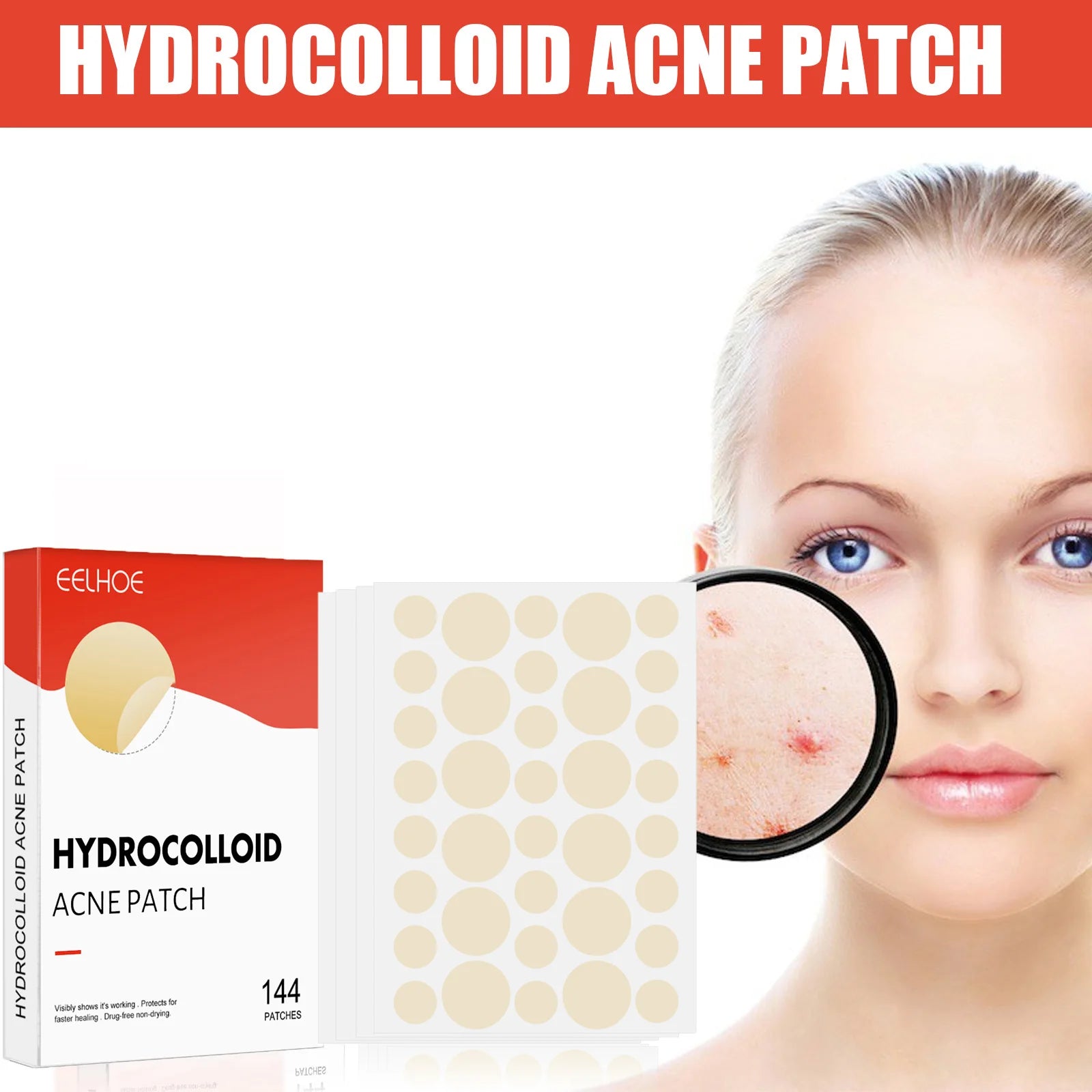 Hydrocolloid Acne Patches
