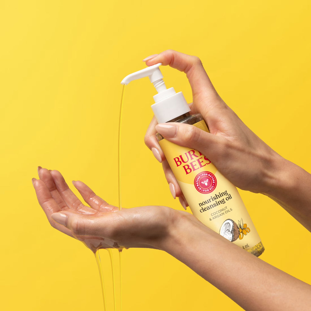 Nourishing Cleansing Oil Face Wash with Coconut and Argan Oils, 6 Fl Oz